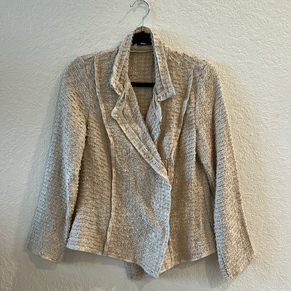 CAbi Women’s Blazer #985 Chenille Double Breasted, Size S